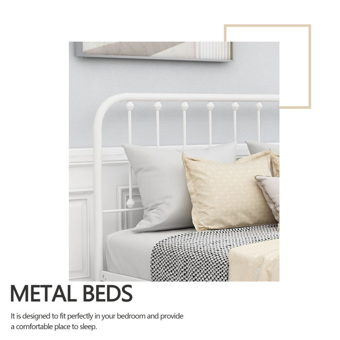 Andover Mills™ Alberton Metal Bed & Reviews Wayfair